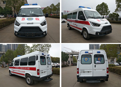 國六江鈴特順長軸救護車 高效轉運，守護生命的移動堡壘